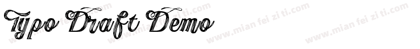 Typo Draft Demo字体转换